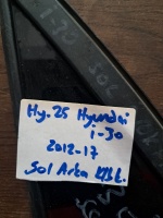 Hyundai 	i-30	2012-2017	Sol Arka Kelebek Camı	(Stok Kodu:	Hy-25)