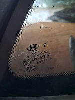 Hyundai	Kona	2018-2023	Sağ Arka Kelebek Camı	(Stok Kodu:	Hy-15)