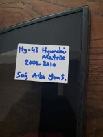Hyundai	Matrix	2001-2010	Sağ Arka Kelebek Camı	(Stok Kodu:	Hy-43)