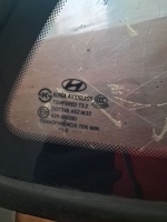 Hyundai	   Santa Fe	2007-2012	Sağ Arka Kelebek Camı	(Stok Kodu:	Hy-44)