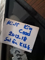 Kia 	Ceed 	Sol Ön Kelebek Camı	2012-2018	(Stok Kodu:	Ki-15)