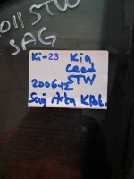 Kia 	Ceed STW	Sağ Arka Kelebek Camı	2006-2012	(Stok Kodu:	Ki-23)