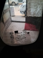 Kia 	Cerato	Sağ Arka Kelebek Camı	2004-2008	(Stok Kodu:	Ki-25)