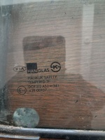 Kia 	Rio HB	Sağ Arka Kelebek Camı	2000-2005	(Stok Kodu:	Ki-65)