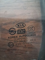 Kia 	Rio HB	Sol Arka Kelebek Camı	2005-2011	(Stok Kodu:	Ki-61)