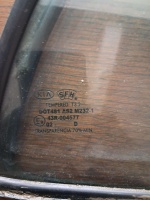 Kia 	Rio	Sağ Arka Kelebek Camı	2000-2005	(Stok Kodu:	Ki-39)