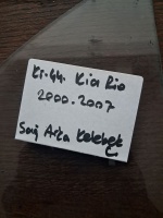 Kia 	Rio	Sağ Arka Kelebek Camı	2000-2007	(Stok Kodu:	Ki-44)
