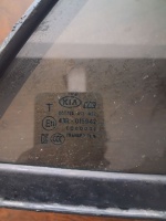 Kia 	Rio	Sağ Arka Kelebek Camı	2018-	(Stok Kodu:	Ki-50)