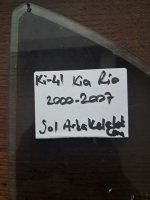 Kia 	Rio	Sol Arka Kelebek Camı	2000-2007	(Stok Kodu:	Ki-41)