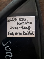 Kia 	Sorento	Sağ Arka Kelebek Camı	2002-2008	(Stok Kodu:	Ki-69)