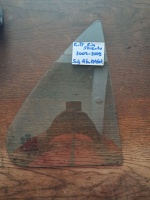 Kia 	Sorento	Sağ Arka Kelebek Camı	2002-2009	(Stok Kodu:	Ki-55