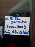 Kia 	Sorento	Sağ Arka Kelebek Camı	2002-2009	(Stok Kodu:	Ki-56)