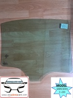 Mercedes C-220 Sol Arka Kapı Camı