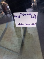 Mercedes	C Seri (204 Kasa)	Arka  Cam		(Stok Kodu:	Me-8)