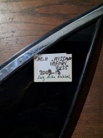 Nissan	Infiniti	Sağ Arka Kelebek Camı	2009-2015	(Stok Kodu:	Ni-11)