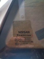 Nissan	Qashqai	Sağ Arka Yan Sabit Camı	2014-2020	(Stok Kodu:	Ni-2)