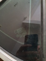 Opel	Astra J-HB 	Sağ Arka Kelebek Camı	2010-2016	(Stok Kodu:	Op-7)