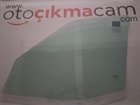 Peueot 306  1994-2002 Sağ Ön Kapı Camı (Stok Kodu: Pe-235) 