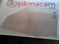 Peugeot 106 GTI Sağ Ön Kapı Camı 1996-2005 (Stok Kodu: Pe-221)