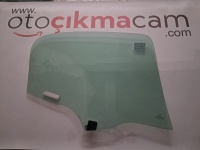 Peugeot 206 1998-2011 Sol Arka Kapı Camı (Stok Kodu: Pe-242)