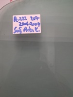 Peugeot 207 Sağ Arka Kapı Camı 2006-2009 (Stok Kodu: Pe-222)