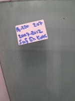 Peugeot 207 Sağ Ön Kapı Camı 2007-2012  (Stok Kodu: Pe-220)