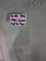 Peugeot 306 Sağ Ön Kapı Camı 1992-2000 (Stok Kodu: Pe-263)