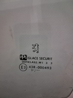 Peugeot 306 Sol Ön Kapı Camı 1994-2002 (Stok Kodu: Pe-225)