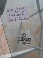 Peugeot 307 Sağ Ön Kapı Camı 2002-2009 (Stok Kodu: Pe-211) 