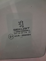 Peugeot 307 Sol Ön Kapı Camı 2002-2008 (Stok Kodu: Pe-247)