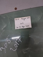 Peugeot 308 Sol Ön Kapı Camı 2017 (Stok Kodu: Pe-75)