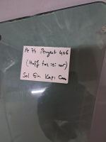 Peugeot 406 Sol Ön Kapı Camı (Stok Kodu: Pe-74)