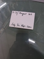 Peugeot 407 Sağ Ön Kapı Camı (Stok Kodu: Pe-71)