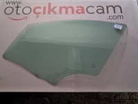 Peugeot 407 Sol Ön Kapı Camı 2004- (Stok Kodu: Pe-248)