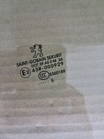 Peugeot	508	Sol Arka Kapı Camı 2011-2018 (Stok Kodu:	Pe-85)