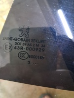 Peugeot 508 Sol Arka Kapı Camı 2011 (Stok Kodu: Pe-68)