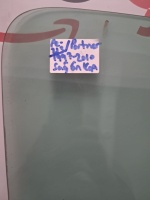 Peugeot Partner Sağ Ön Kapı Camı 1997-2010 (Stok Kodu: Pe-220)