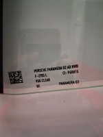  Porsche Panamera Sol Arka Kapı Camı (Stok Kodu: Po-13) 