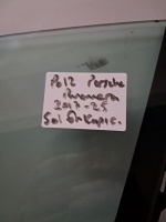 Porsche Panamera Sol Ön Kapı Camı (Stok Kodu: Po-12 ) 