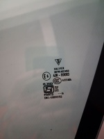 Porsche Panamera Sol Ön Kapı Camı (Stok Kodu: Po-12 ) 