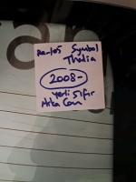 Reault Clio Symbol Thalia 2008- Arka Cam (Stok Kodu: Re-105)