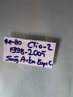 Renault Clio-2 1998-2005 Sağ Arka Kapı Camı (Stok Kodu: Re-80)