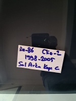 Renault Clio-2 1998-2005 Sol Arka Kapı Camı (Stok Kodu: Re-86)