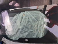 Renault Kangoo 2021- Sol Arka Bagaj Camı Rzt