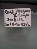 Renault Megane Coupe Sol Arka Kelebek Camı (Stok Kodu: Re-42)