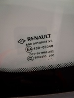 Renault Megane Coupe Sol Arka Kelebek Camı (Stok Kodu: Re-42)