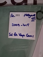 Renault Megane III 2009-2015 Sol Ön Kapı Camı (Stok Kodu: Re-111)