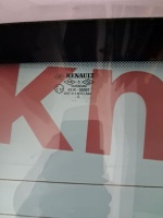 Renault Symbol Thalia 2008- Arka Cam (Stok Kodu: Re-102)