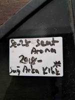 Seat	Arona	2018-	Sağ Arka Kelebek Camı	(Stok Kodu:	Se-28)