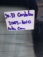 Seat Cordoba 2003-2010 Arka Cam (Stok Kodu: Se-31)